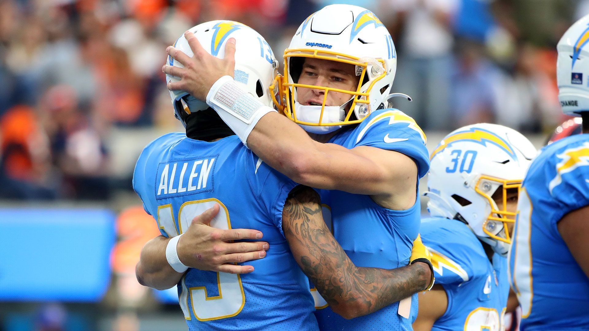 <strong>Platz 18 (geteilt): Los Angeles Chargers</strong>&nbsp;<br>Team Rating: 82