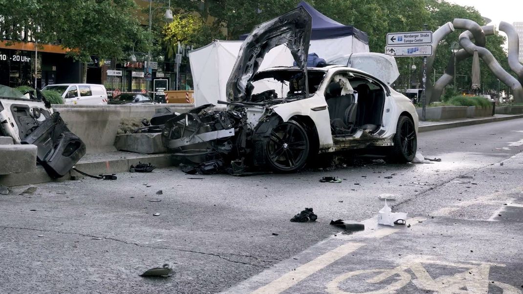 Unfall in Berlin Charlottenburg