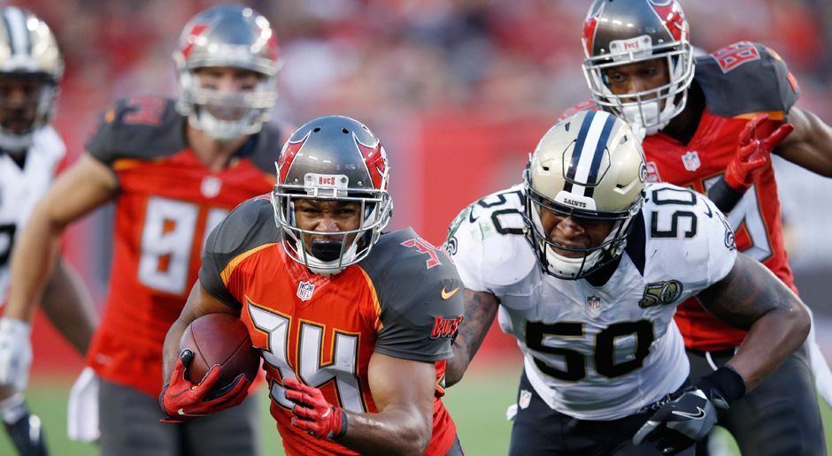 
                <strong>Platz 8: Tampa Bay Buccaneers (8:5 / Vorwoche: 9)</strong><br>
                Während die New Orleans Saints sich so gut wie sicher von den Playoffs verabschieden können, träumen die Tampa Bay Buccaneers weiterhin von der Post-Season. Wie so oft war die starke Defense ausschlaggebend für den 16:11-Erfolg über die Saints. Sie ließ kaum Rushing Yards zu (46 Yards bei 16 Versuchen) und sicherte sich gleich drei Turnover. In Week 15 treffen sie nun auf die Dallas Cowboys.
              