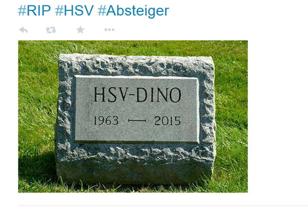 
                <strong>So lacht das Netz über den HSV</strong><br>
                Witzig, wenn auch pietätlos. Wir schreiben den armen Dino noch nicht ab.
              