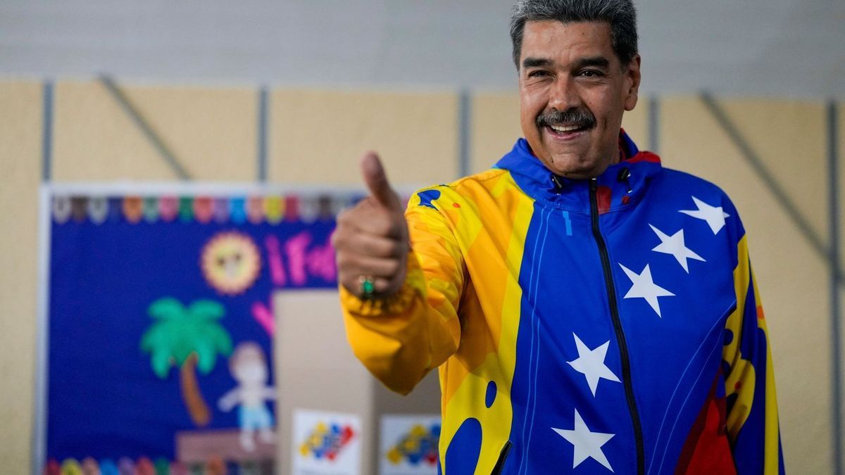 Amtsinhaber Maduro bei Präsidentenwahl in Venezuela wiedergewählt