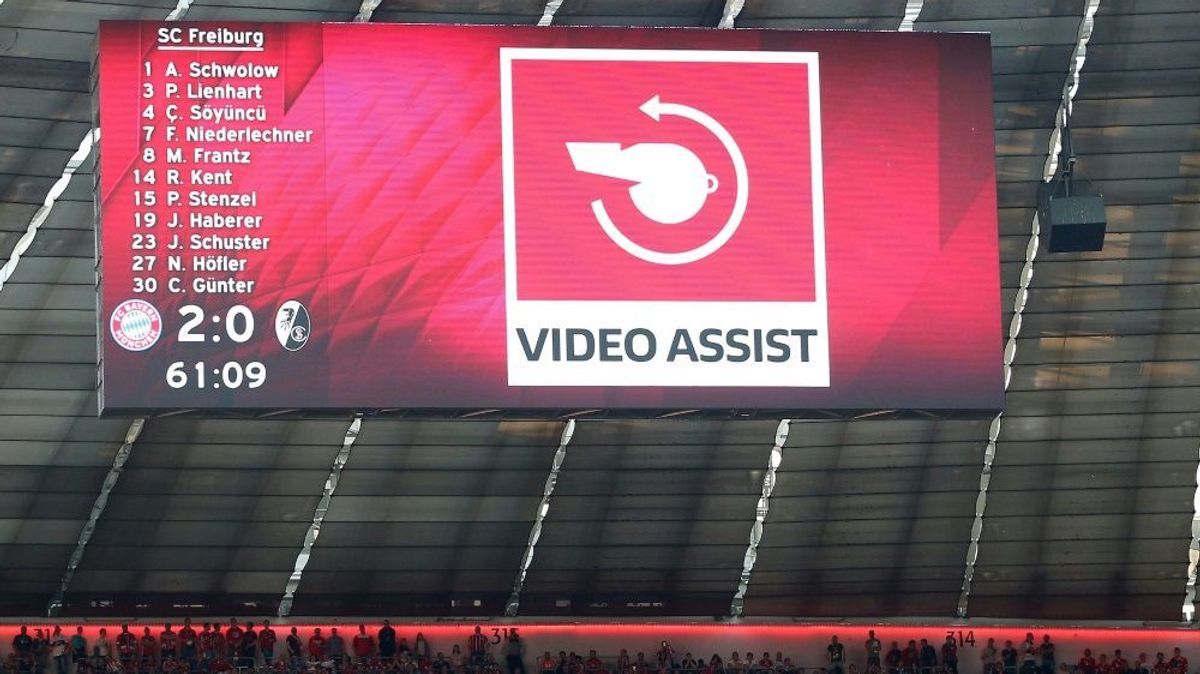 Vorerst weiter ohne Abseitslinien: Videoassistent