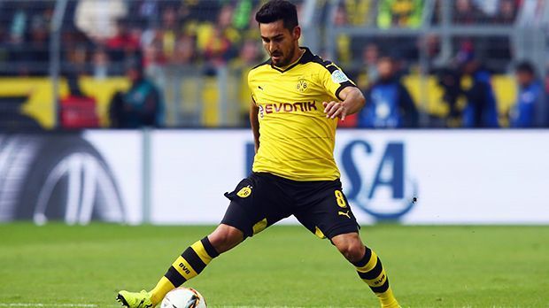 
                <strong>Ilkay Gündogan</strong><br>
                Ilkay Gündogan: Der Nationalspieler war in der hektischen Anfangsphase bemüht, Linie ins Dortmunder Spiel zu bekommen. Das gelang ihm im Verlauf des Spiels immer mehr. Hatte bis zu seiner Auswechslung nach einer Stunde die meisten Ballkontakte aller Dortmunder. ran-Note: 2
              