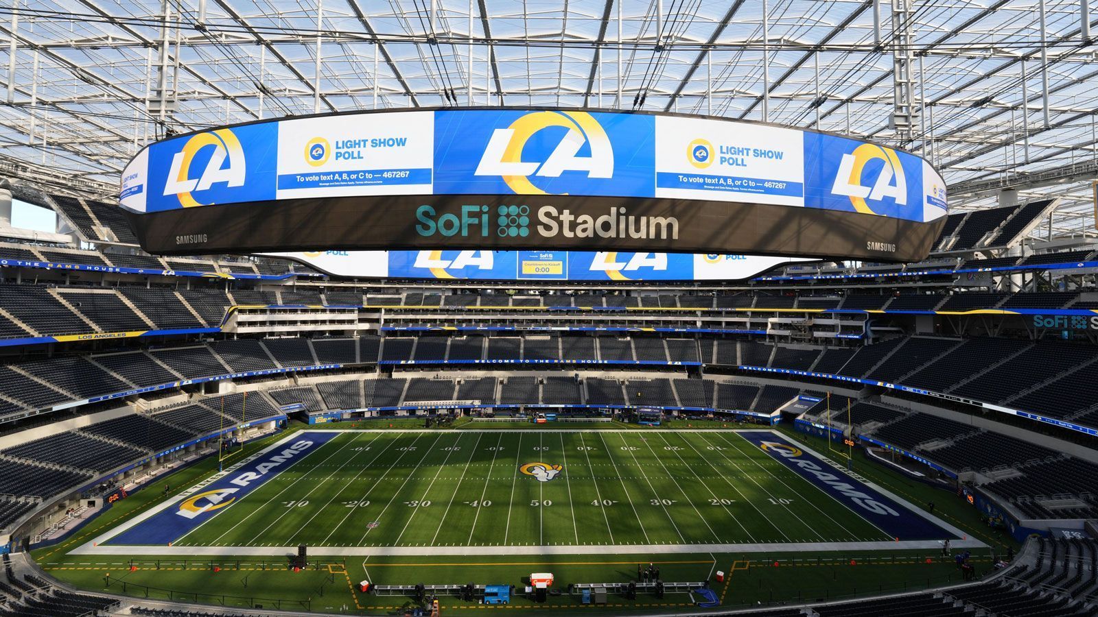 
                <strong>Los Angeles Rams: SoFi Stadium</strong><br>
                Bester Name laut ChatGPT: "Horns Stadium"
              