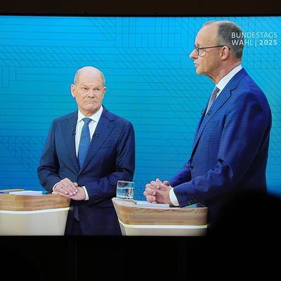 Scholz und Merz im TV-Duell