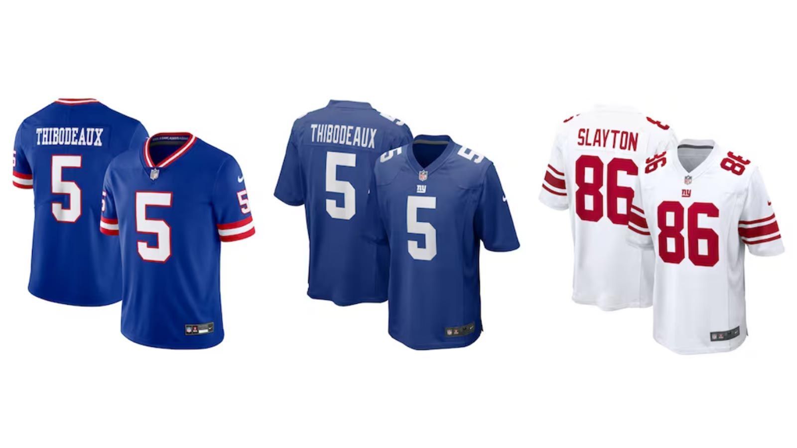 <strong>New York Giants</strong><br>
                Team-Farben: Königsblau, Rot und Weiß
