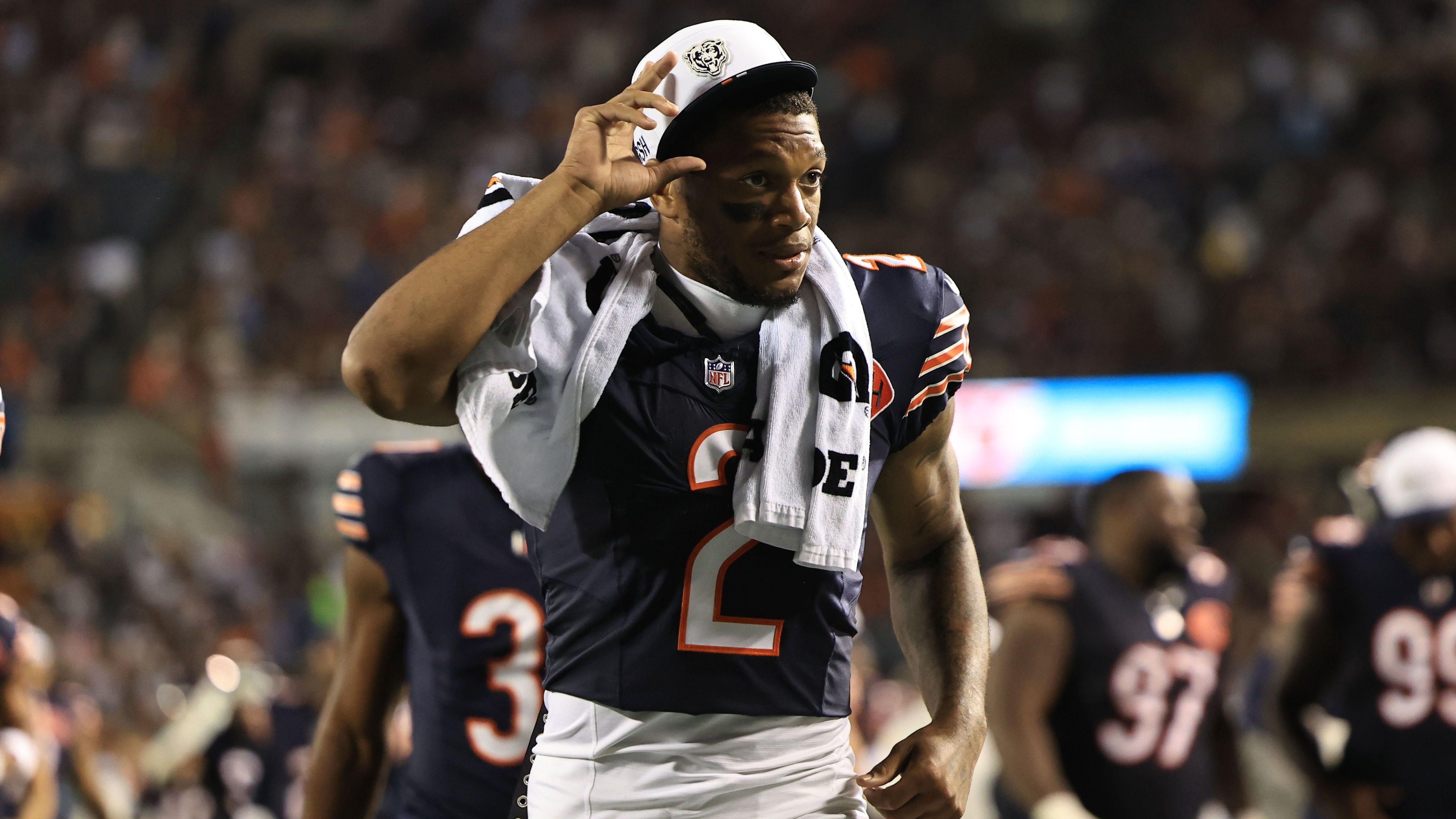 <strong>D.J. Moore (Chicago Bears)</strong><br>Alter: 28<br>Position: Wide Receiver<br>Durchschnittliches Jahresgehalt: 27,5 Millionen Dollar<br><strong>Bestbezahlter Spieler des gesamten Teams</strong>