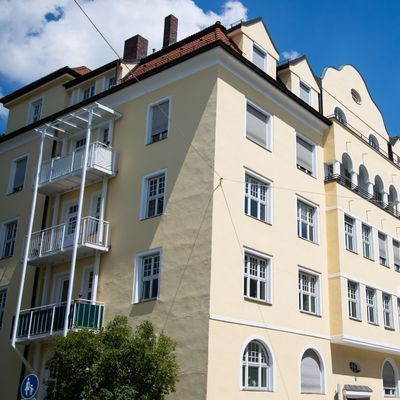 wunderschöne Altbauhäuser in München
