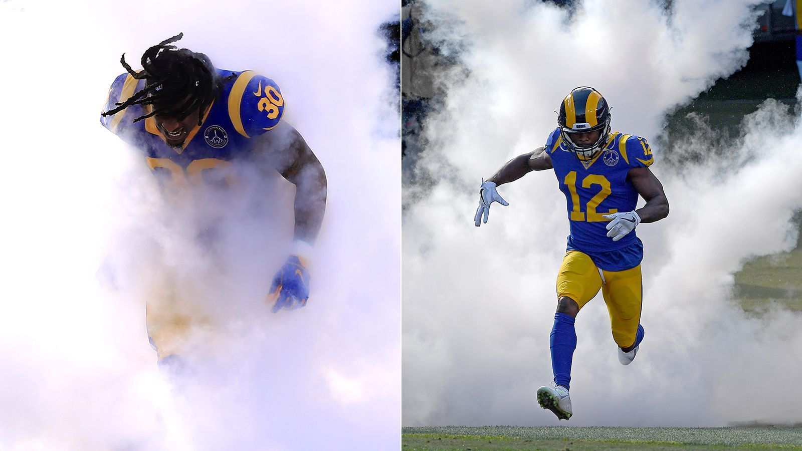 
                <strong>Kaum Cap-Space</strong><br>
                Vor zwei Spielzeiten zählten Running Back Todd Gurley und Wide Receiver Brandin Cooks zur Elite auf ihren Positionen. Cooks wurde 2018 mit einem Fünfjahres-Vertrag ausgestattet, der ihm bis zu 81 Millionen Dollar einbringen kann. Gurley unterschrieb für vier Jahre und 60 Millionen Dollar. Zwei Spielzeiten später gehören beide nicht mehr zum Kader. Verletzungen überschatteten die vergangene Saison der beiden Offensiv-Akteure. Gurley wurde entlassen, Cooks zu den Houston Texans getradet. Zusammen hinterlassen sie knapp 38 Millionen Dollar an Cap-Hit, den die Rams händeringend für andere Baustellen benötigen würden. Knapp 23 Prozent des gesamten Cap-Spaces für die kommende Saison (fast 200 Millionen Dollar) wird in Spieler investiert, die 2020 nicht für die Rams auflaufen werden.
              