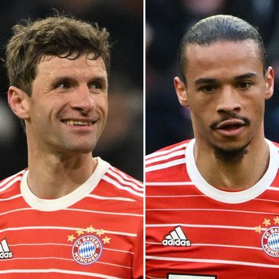 Thomas Müller, Leroy Sane und Leon Goretzka