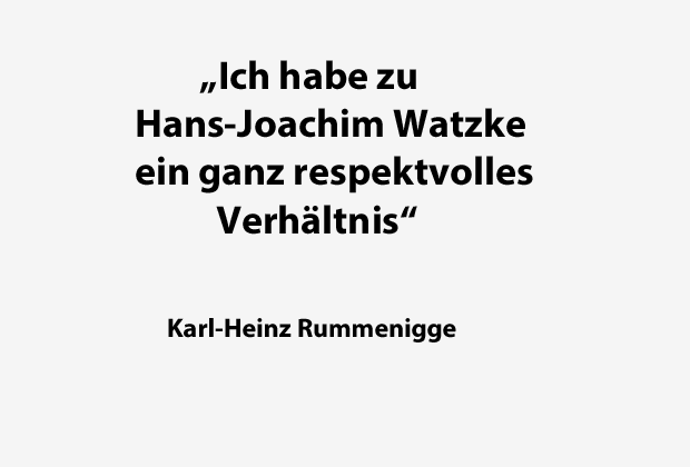 
                <strong>Watzke über Rummenigge</strong><br>
                War was? Karl-Heinz Rummenigge nimmt den Streit mit seinen Dortmunder Widersachern offenbar nicht sonderlich ernst.
              