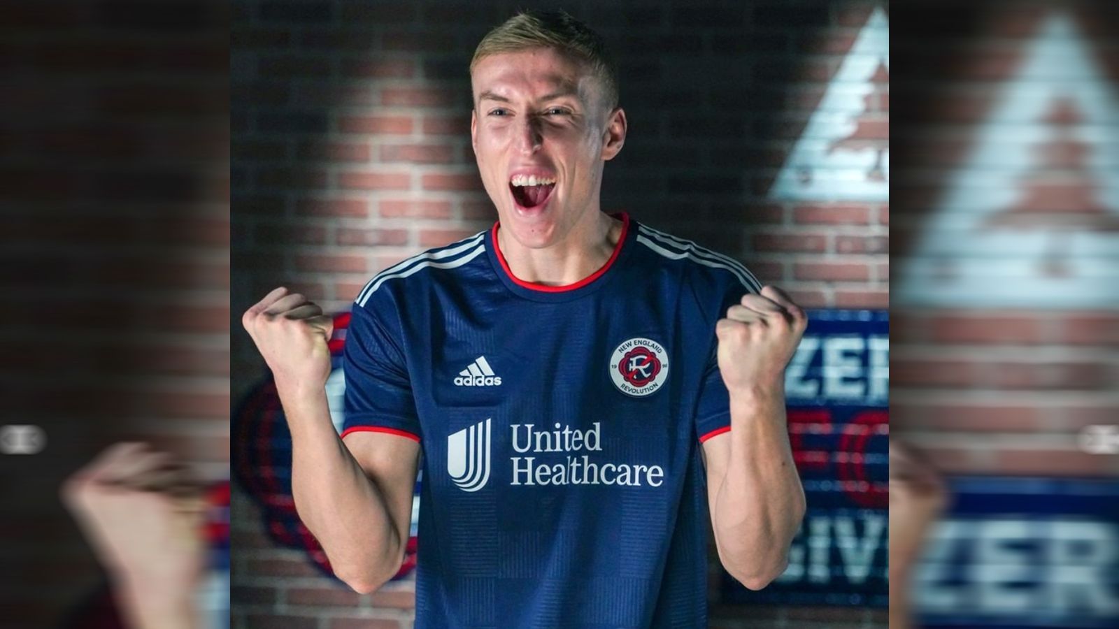 
                <strong>New England Revolution</strong><br>
                Das Muster auf dem "Liberty"-Trikot ist von Bostons Freedom Trail inspiriert, einem Wanderweg durch das Herz Bostons, der 16 historische Stätten aus der amerikanischen Revolution umfasst. Erstmals seit 2013 spielt New England Revolution zudem wieder in blauen Hosen. 
              