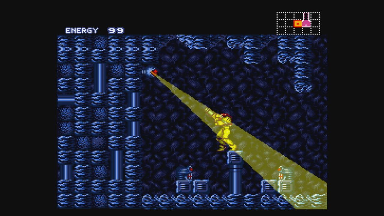 Super Metroid: 40 Minuten, 46 Sekunden.
Das Action-Adventure-Spiel erschien 1994 für das Super Nintendo Entertainment System (SNES). 