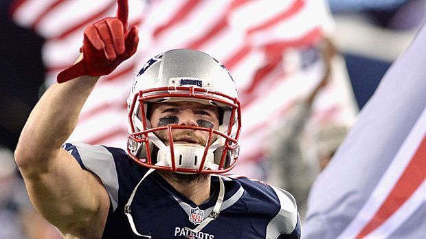 
                <strong>Platz 5: Julian Edelman (New England Patriots)</strong><br>
                Platz 5: Julian Edelman (New England Patriots). Der 29-jährige Wide Receiver meldete sich nach einem Fußbruch erst in der Divisional Round zurück und peilt seinen zweiten NFL-Titel an.
              