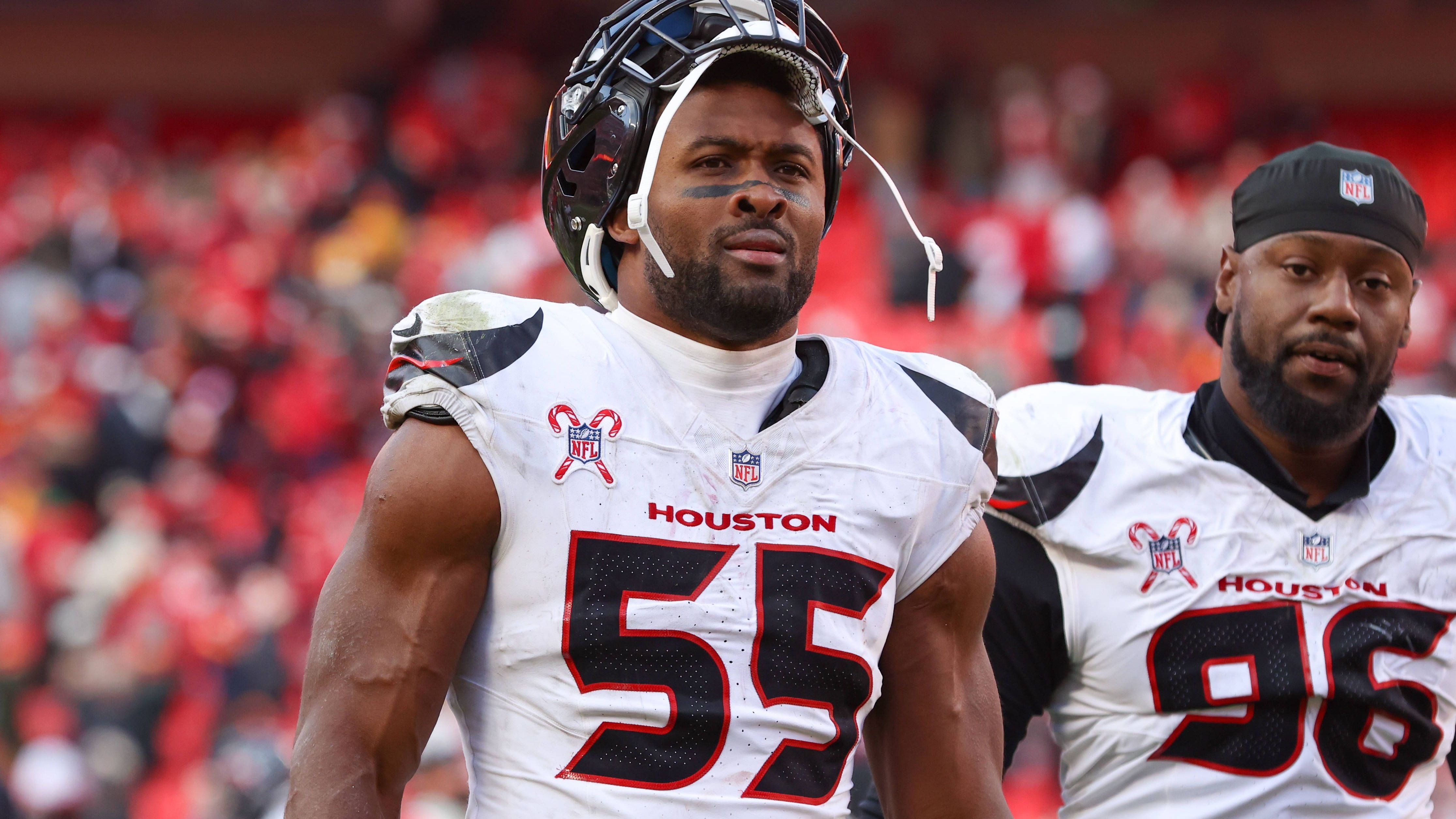 <strong>Houston Texans: Danielle Hunter</strong><br> Position: Defensive End<br>Gehalt 2025: 20,2 Millionen US-Dollar<br>Vertragsende: 2027