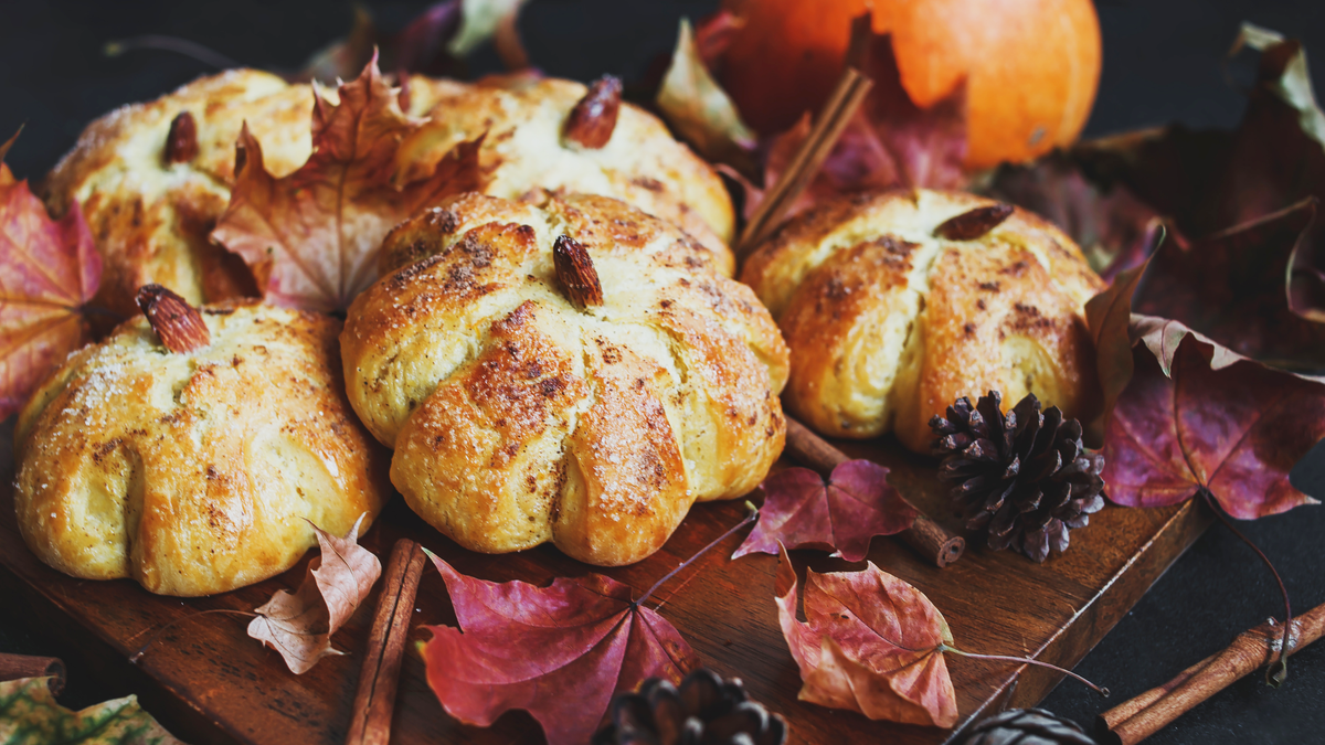 Kürbisbrötchen