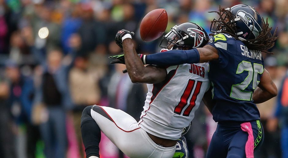 
                <strong>Seattle Seahawks at Atlanta Falcons</strong><br>
                Patrick Esume: "Die Seahawks gehen mit einem wiedererstarkten Laufspiel und einem emotionalen Hoch aus der Wild Card Round in das Spiel gegen die Falcons - eine Mannschaft mit einer hervorragenden Offense, aber einer wackligen Defense. Ich sage: Seattle macht es, weil sie gegen die Atlanta-Defense den Ball laufen können und Big-Time-Defense spielen."
              