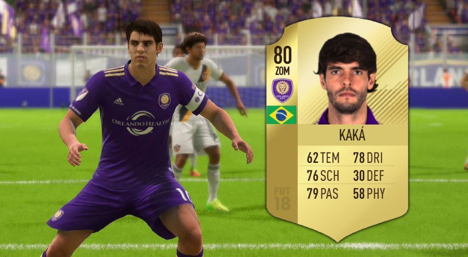 
                <strong>Kaka – Orlando City Soccer Club</strong><br>
                Gesamtbewertung: 80
              