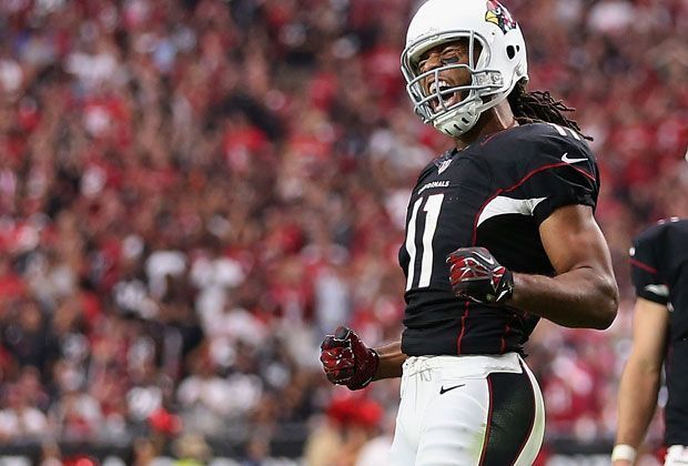 
                <strong>Arizona Cardinals - San Francisco 49ers 23:14</strong><br>
                Larry Fitzgerald schreit seine Freude heraus. Seine Cardinals stehen nach drei Spieltagen an der Spitze der NFC West. Der Sieg gegen den Divisionrivalen San Francisco schmeckt besonders gut.
              