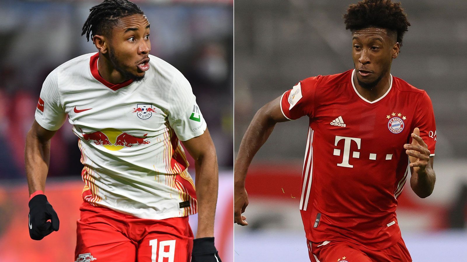
                <strong>Linker Flügelspieler: Christopher Nkunku vs. Kingsley Coman</strong><br>
                Vier Tore in den vergangenen acht Bundesligaspielen sind schon eine stolze Zahl für Nkunku, der sich auch von Sprunggelenksproblemen rund um den Jahreswechsel nicht aus dem Tritt bringen ließ. Dagegen agierte Coman zuletzt glücklos - abgesehen von seinem Siegtor beim 1:0 über Hertha BSC. Der Bayern-Profi scheint das von seinen immensen Fähigkeiten abgeleitete Versprechen nicht über einen längeren Zeitraum einlösen zu können. So dürfte allein der Lewandowski-Ausfall ihm die nächste Chance bescheren. Auch Landsmann Nkunku ist nicht gesetzt, hat aber in den vergangenen Wochen mit wichtigen Aktionen seine Form unter Beweis gestellt. Somit gleicht RB doch noch aus zum 5:5.
              
