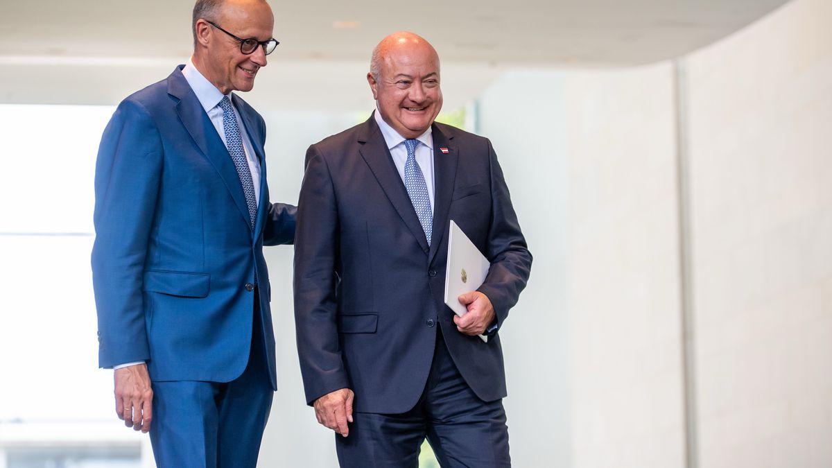 Friedrich Merz und Christian Stocker