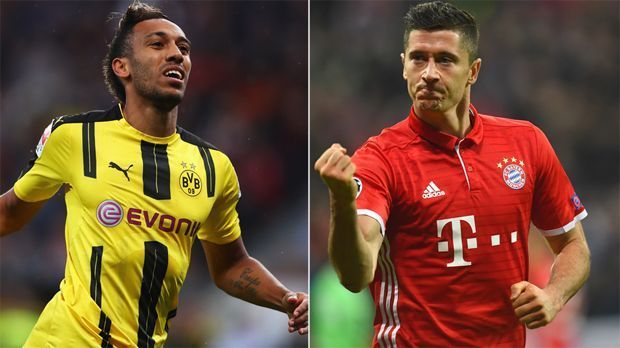 
                <strong>Aubameyang vs. Lewandowski: Das Duell der Top-Torjäger</strong><br>
                Pierre-Emerick Aubameyang gegen Robert Lewandowski - zu Saisonbeginn starteten die Top-Stürmer ein Twitter-Duell: Wer schießt mehr Tore in dieser Saison? Lewandowski legte mit einem Hattrick vor, inzwischen steht Aubameyang mit elf Treffern vier Tore vor seinem Kontrahenten. Im Kracher Borussia Dortmund gegen den FC Bayern treffen beide nun aufeinander. Doch wer ist der bessere Stürmer? ran.de hat beide in den Kategorien Tore, Torvorlagen, Torschüsse, Zweikämpfe, Ballkontakte und Pass-Quote in der bisherigen Bundesliga-Saison verglichen - und Punkte vergeben. 
              