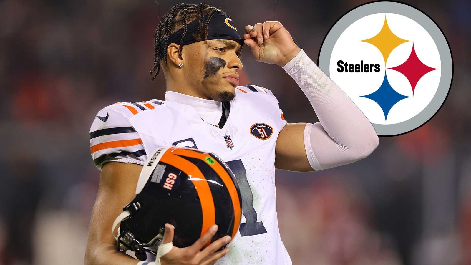 <strong>Justin Fields (Pittsburgh Steelers)</strong> <br>Art des Deals: Trade<br>Trade-Details: Chicago Bears erhalten einen Sechstrundenpick (2025), der ein Viertrundenpick wird, wenn Fields 51% der Snaps in der kommenden Saison spielt.<br> Vertragslaufzeit: 1 Jahr<br><br>Nach der Wilson-Verpflichtung sorgen die Steelers für den nächsten Trade-Hammer: Die Bears verscherbeln ihren Quarterback schon fast. Fields wird bei den Steelers der Backup von Wilson sein, während Chicago mit dem Nummer-Eins-Pick im Draft wohl Caleb Williams als neuen Franchise-QB präsentieren wird.