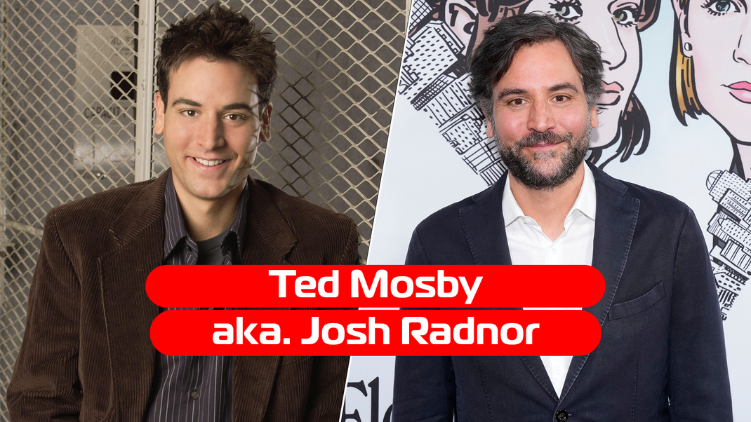 2005 vs. 2022: Josh Radnor spielte in der erfolgreichen Sitcom "How I Met Your Mother" den Protagonisten Ted Mosby.