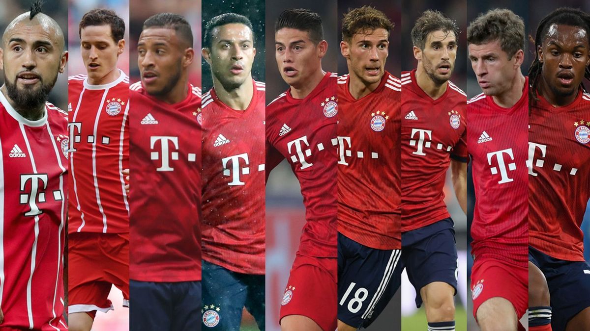 Dem FC Bayern gehen die Mittelfeldspieler aus