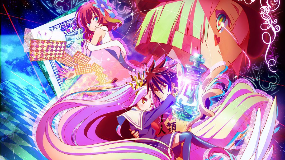 Titelbild der Anime-Serie "No Game No Life"