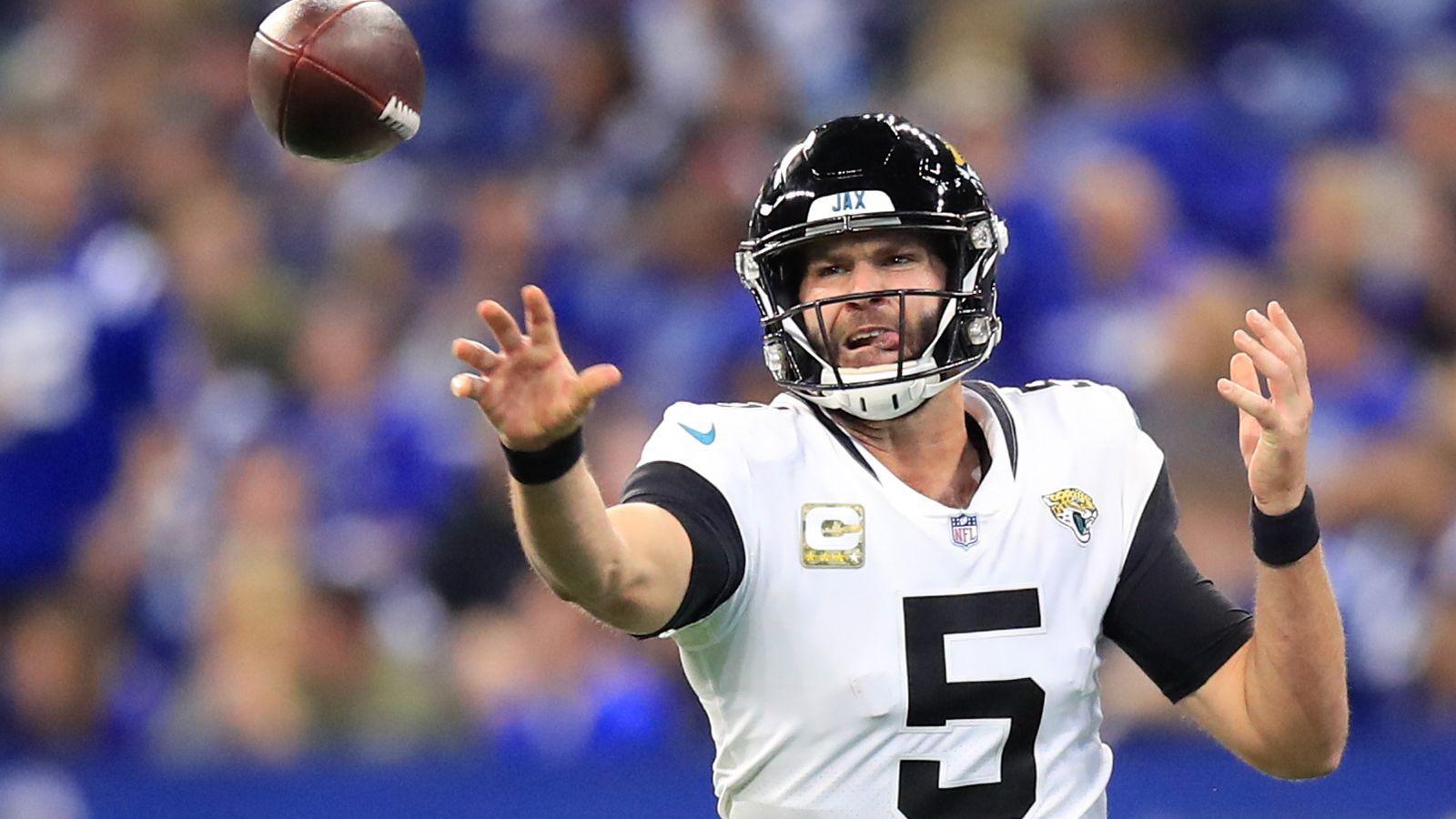 <strong>Jacksonville Jaguars: 8 Quarterbacks</strong><br>
                Blake Bortles (73), Trevor Lawrence (50), Blaine Gabbert (17), Chad Henne (16), Gardner Minshew (20), Mike Glennon (5), Nick Foles (4), Cody Kessler (4)