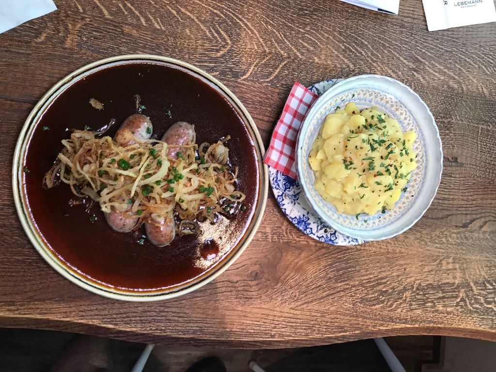 Hausgemachte Bratwurst