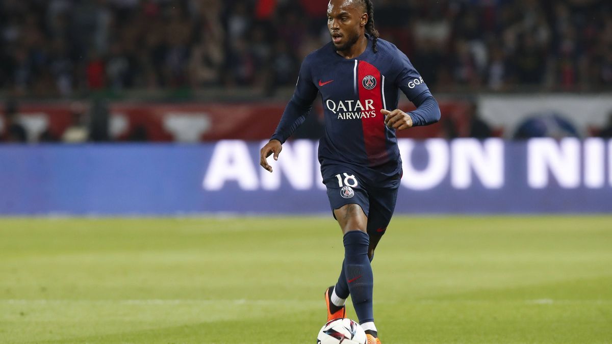 Renato Sanches (PSG) FOOTBALL : Paris St Germain Vs Clermont - Ligue 1 - 03 06 2023 MichaelBaucher Panoramic PUBLICATIONxNOTxINxFRAxITAxBEL