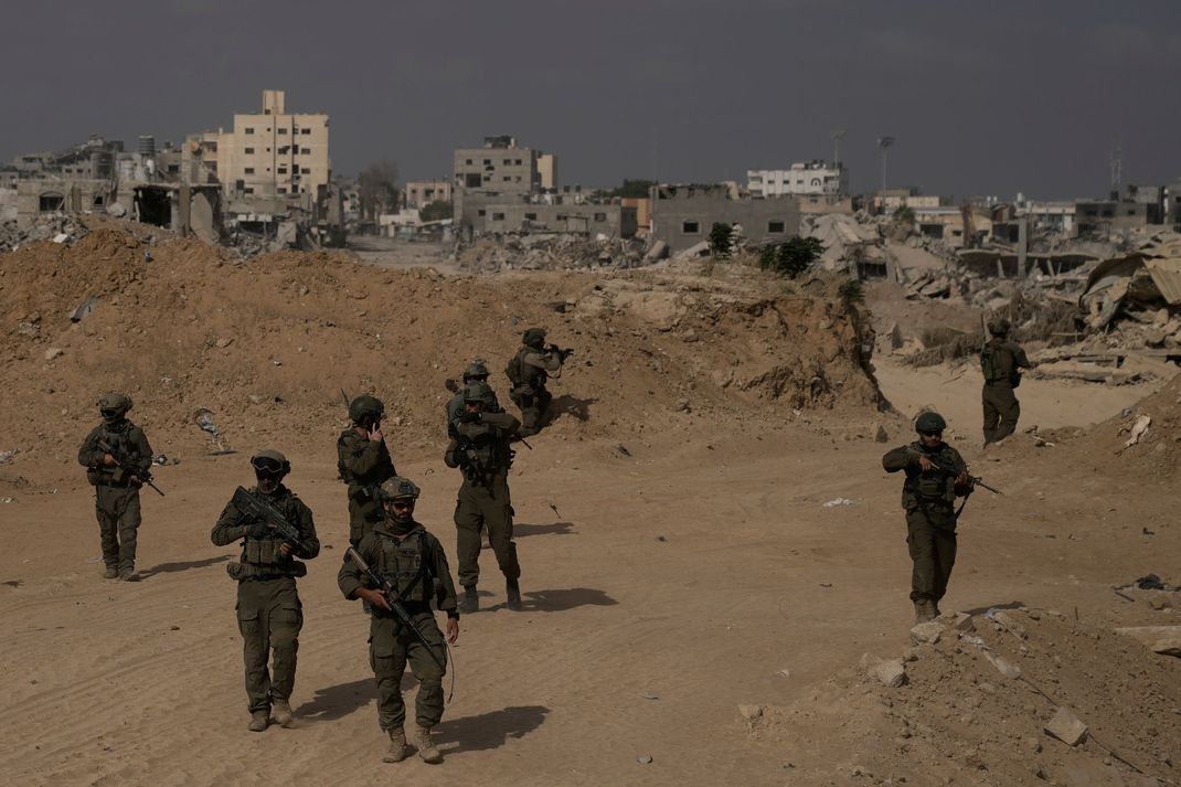 Israel ist wieder mit Bodentruppen im Gazastreifen im Einsatz. (Archivbild)