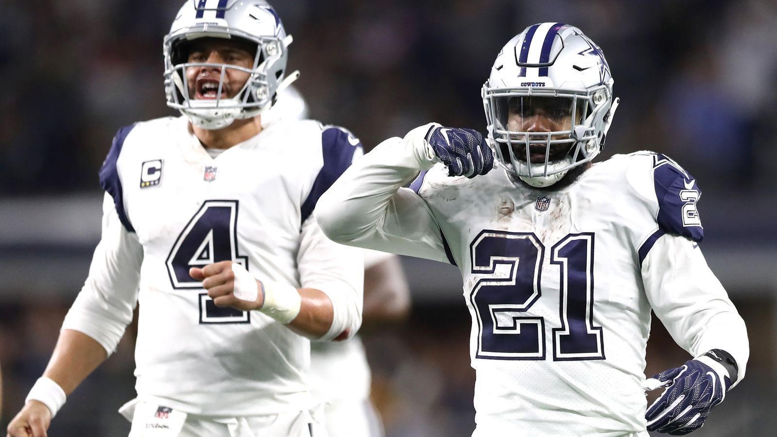 
                <strong>Platz 11: Dallas Cowboys (10-6, letzte Woche nicht dabei)</strong><br>
                Die Dallas Cowboys sind mit dem Division-Titel der NFC East in die Playoffs eingezogen und haben diesen am letzten Spieltag nochmal gegen die New York Giants untermauert. Dabei hat "America's Team" sogar auf Running Back Ezekiel Elliott verzichtet, um den Top-Star zu schonen. In der Wildcard-Round warten die gefährlichen Seattle Seahawks. 
              