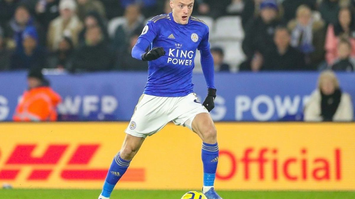 Jamie Vardy erzielte das entscheidende Tor für Leicester