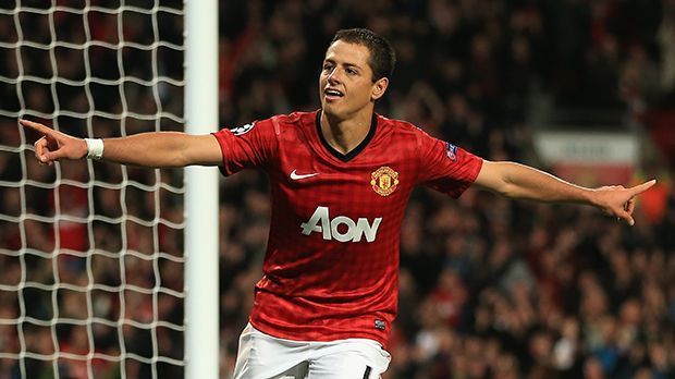 
                <strong>Chicharito</strong><br>
                Chicharito: Erst wird der Mexikaner zu Real Madrid ausgeliehen, dann zu Bayer Leverkusen abgeschoben. Der Werksklub freut sich über einen echten Knipser, während die jetzige Offensive von Manchester United Probleme macht. Ob sich van Gaal bei nur 20 Toren in zehn Ligaspielen die "kleine Erbse" zurückwünscht? 
              