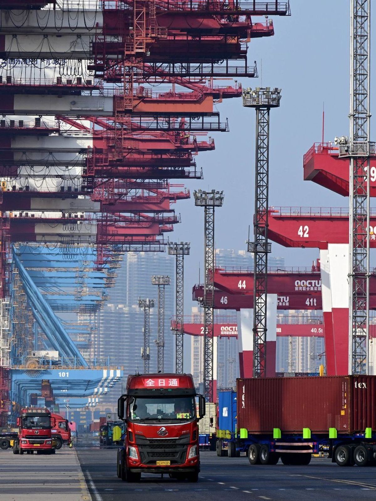 Hafen von Qingdao