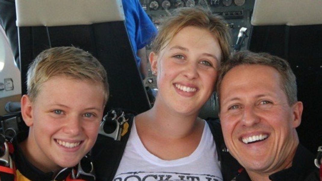 Gina und Mick Schumacher gratulieren ihrem Vater in einem Post zum Geburtstag.