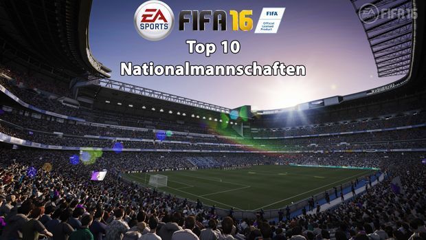 
                <strong>Die besten Nationalmannschaften in FIFA 16</strong><br>
                ran.de zeigt euch die besten Nationalmannschaften in FIFA 16. Dabei sortieren die Entwickler von EA Sports die Teams nach einer "Gesamt-Stärke", die sich aus den einzelnen Spieler-Stärken der Spieler im Kader ergeben. Auch taktische Ausrichtung und Harmonie der Mannschaft fließen in die Berechnung ein.
              