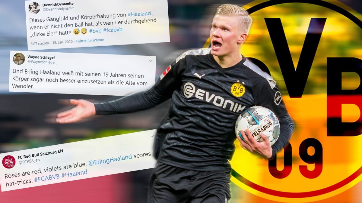 Erling Haaland Netzreaktionen