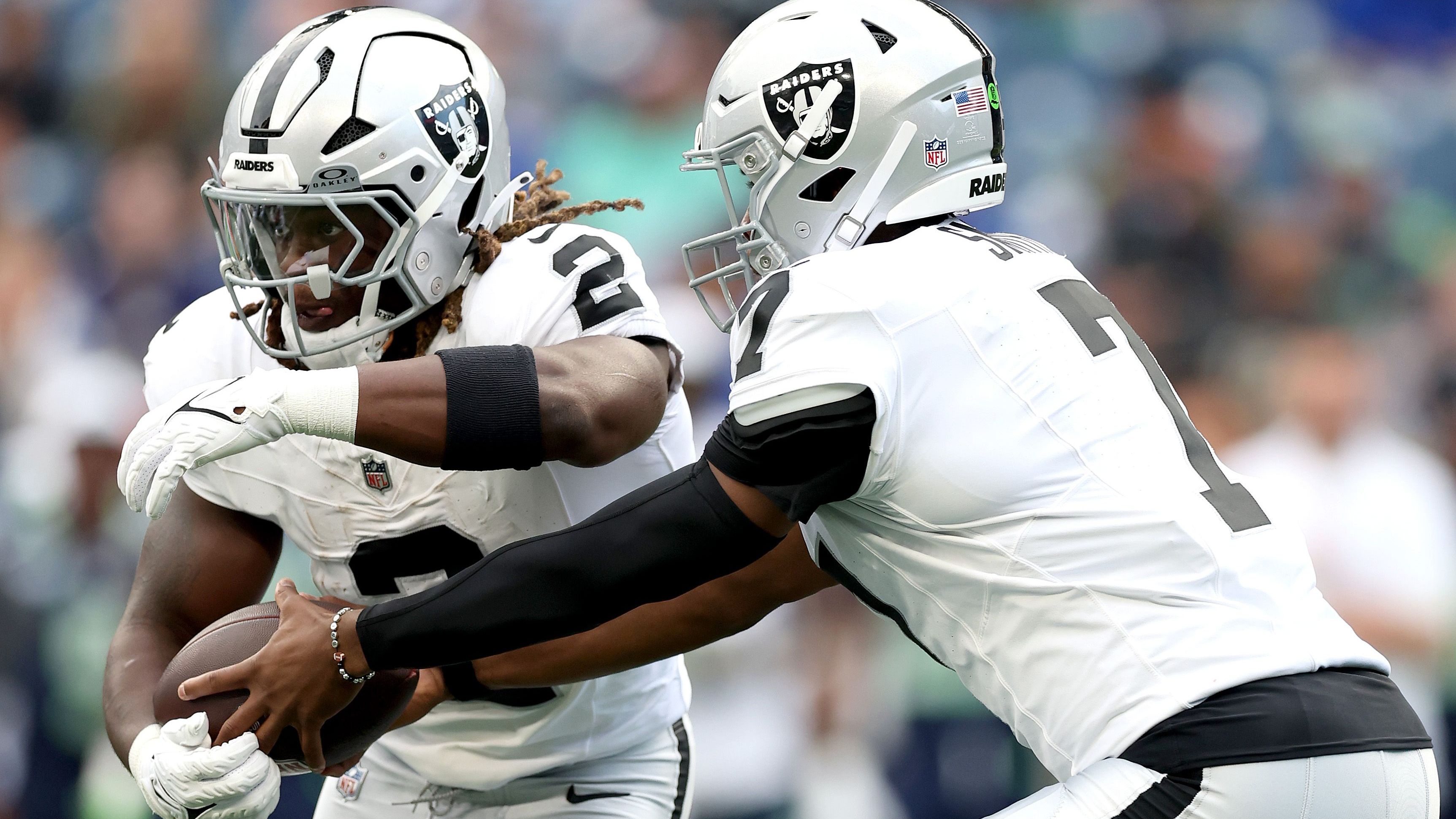 <strong>Platz 25 (geteilt): Las Vegas Raiders</strong><br>Quote: +12.000 (bei einem Einsatz von 100 US-Dollar gewinnt man 12.000 US-Dollar)