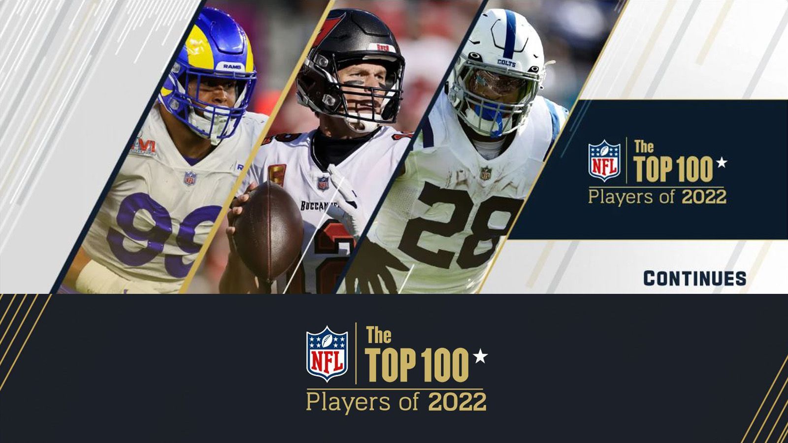 
                <strong>NFL Top 100: Die besten Spieler der Liga</strong><br>
                Es ist wieder Zeit für die alljährliche Top 100 der NFL. Bereits zum zwölften Mal in Folge veröffentlicht die Liga vor dem Start einer neuen Saison eine Liste der derzeit besten Spieler, gewählt von den aktuellen Profis selbst. ran wirft einen Blick auf die Plätze 100 bis 1 - mit einem alten Bekannten an der Spitze.
              