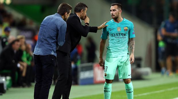 
                <strong>Paco Alcacer (FC Barcelona)</strong><br>
                Paco Alcacer: Hätte in der 20. Minute das 1:0 erzielen können, wenn Korb nicht so glänzend aufgepasst hätte. Ansonsten größtenteils abgemeldet von der Borussen-Defensive. Wurde folgerichtig in der 53. Minute gegen Rafinha ausgewechselt. ran-Note: 5
              