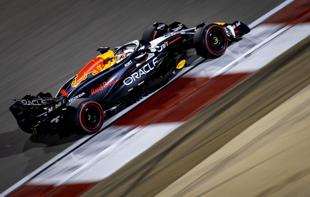 BAHRAIN - Max Verstappen (Red Bull Racing) during the Bahrain Grand Prix. ANP REMKO DE WAAL Race 2024 2025 xVIxANPxSportx xxANPxIVx 492618331 originalFilename: 492618331.jpg