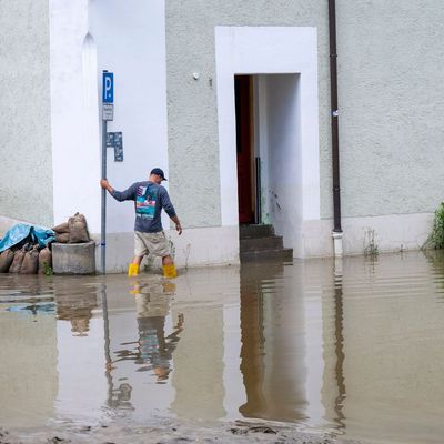 Hochwasserlage in Passau