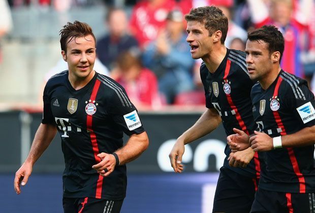 
                <strong>Top: Mario Götze (FC Bayern)</strong><br>
                Mario Götze hat derzeit einen Lauf: Beim 2:0-Sieg der Bayern in Köln erzielte der FCB-Star schon seinen vierten Saisontreffer und leitete das zweite Tor ein. Wie es scheint, hat ihm der Treffer im WM-Finale eine ganze Menge Selbstvertrauen gegeben.
              