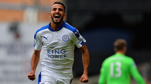 
                <strong>Riyad Mahrez (Leicester City)</strong><br>
                ... Riyad Mahrez (Leicester City) 15 von 20 Toren für die "Foxes". Aktuell steht Leicester City auf Platz fünf der Premier League hinter Rekordmeister Manchester United. Mahrez, mit fünf Treffern und Vardy, mit zehn, haben großen Anteil am Höhenflug des Klubs.
              