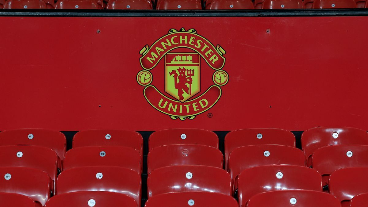 Manchester United, ManU v Leicester City FA Cup 07 02 2025. 4th Round Club signage inside the stadium ahead of the FA Cup match between Manchester United and Leicester City at Old Trafford, Manches...