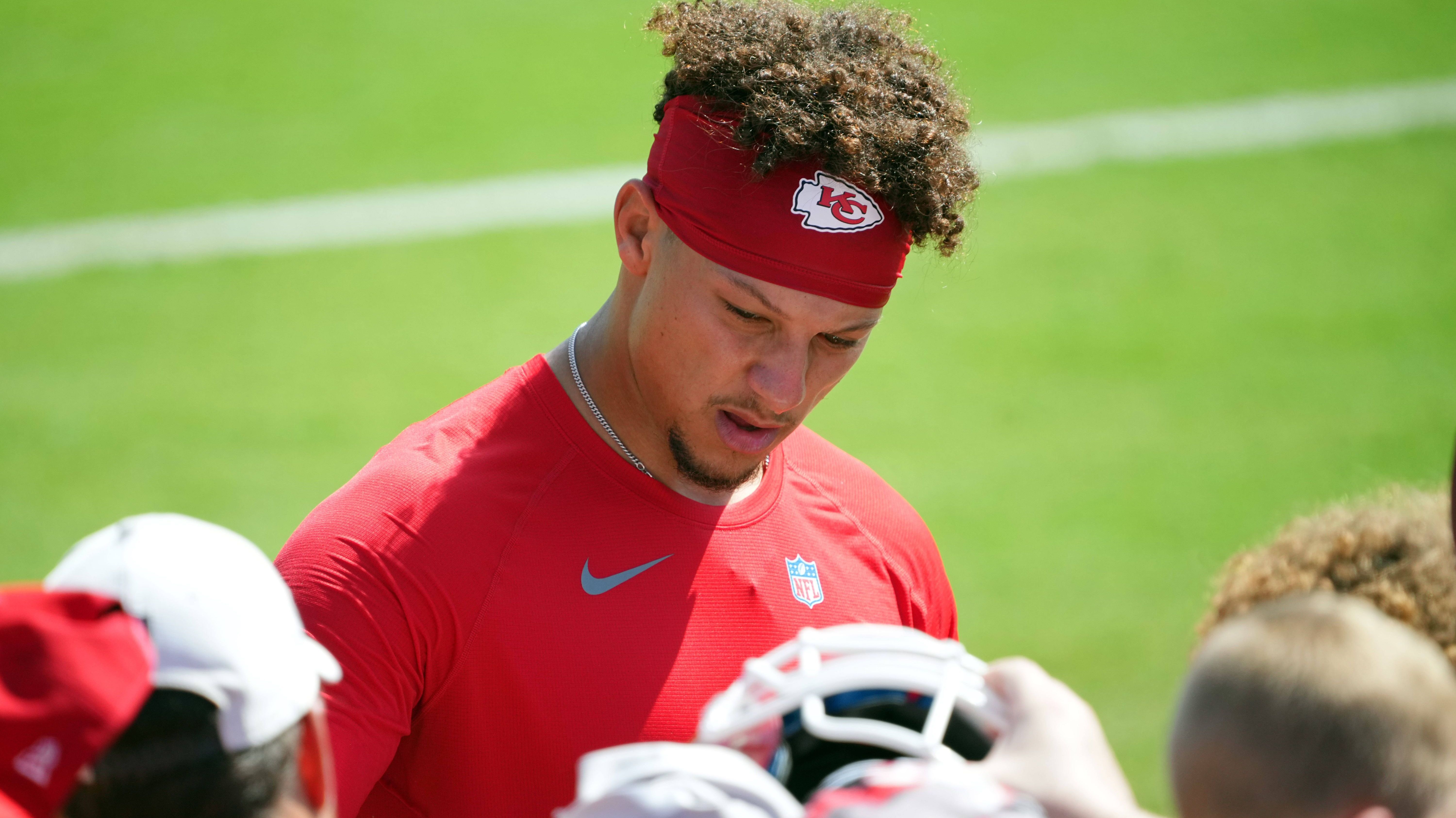<strong>Platz 1 - Patrick Mahomes</strong><br>- Kansas City Chiefs<br>- Quarterback